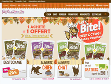 Tablet Screenshot of pets-animalia.fr